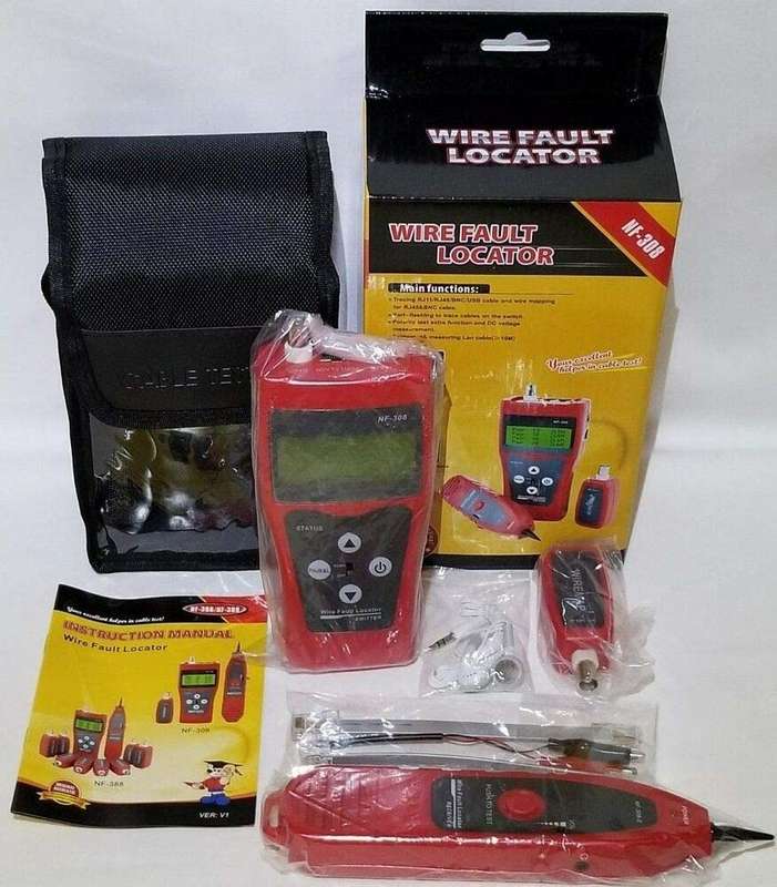 NF-308 Network Telephone Audio Wire Fault Locator