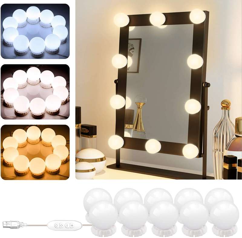 Mirror Vanity Makeup Decorative  LED Lights-10 PCS