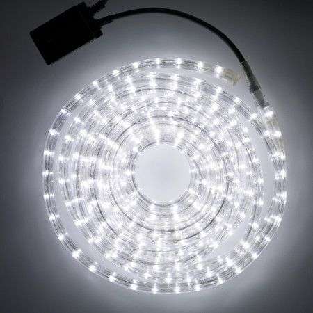 Waterproof LED rope strip light for decoration indoor/ outdoor - 10 M / White