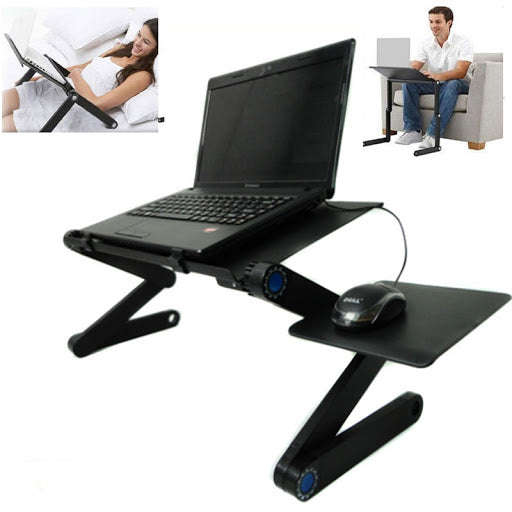 Foldable Aluminum Adjustable Laptop Desk