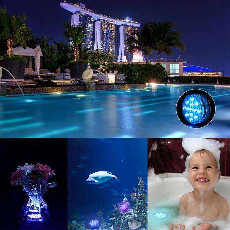 Portable LED Rainbow Shower Pod