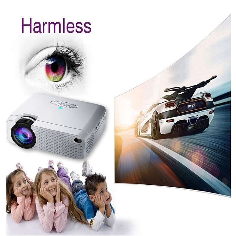 D40W Home Theatre Wireless LED Mini Projector