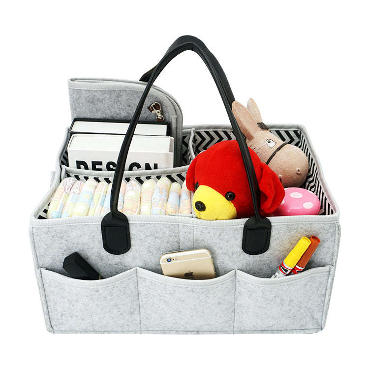 Large Capacity Nursery Storage Diaper Caddy organizer
