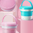 Mini Foldable Washing Machine - Pink