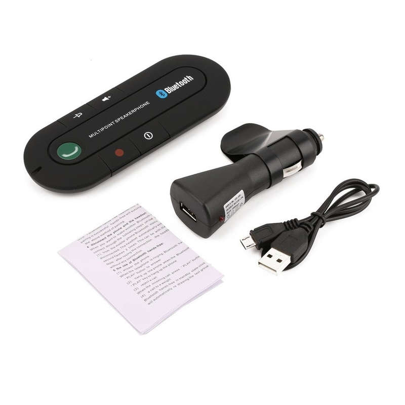 Wireless Multipoint Bluetooth Handsfree Car Kit Speakerphone
