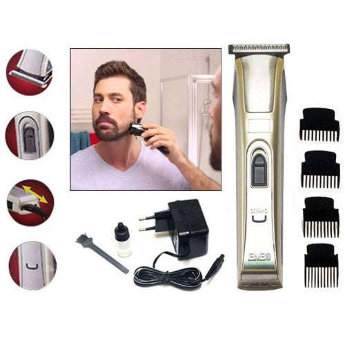 Rechargeable Professional Hair Trimmer-Gold
