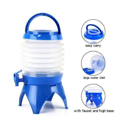 Collapsible Beverage Dispenser - 7.5L Blue