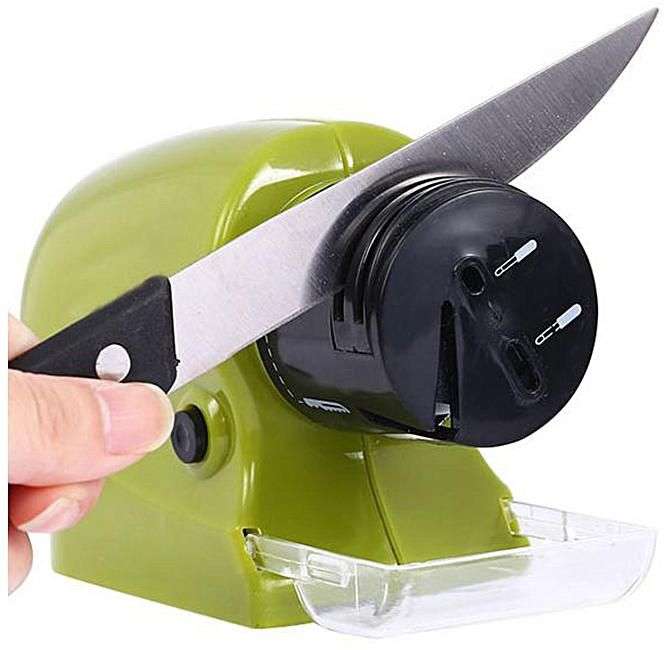 Multi-Functional Cordless Motorized Knife Sharper