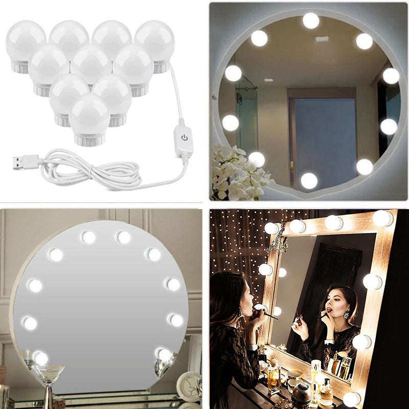 Mirror Vanity Makeup Decorative  LED Lights-10 PCS