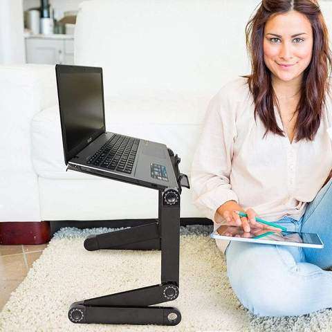 Foldable Aluminum Adjustable Laptop Desk