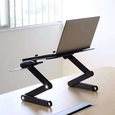 Foldable Aluminum Adjustable Laptop Desk