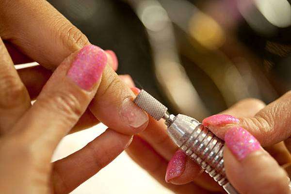 Variable Speed Rotary Nail Art Drill Carver - Pink
