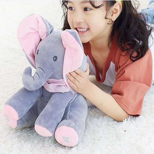 Flappy Elephant Ears Plush Toy - ecomstock