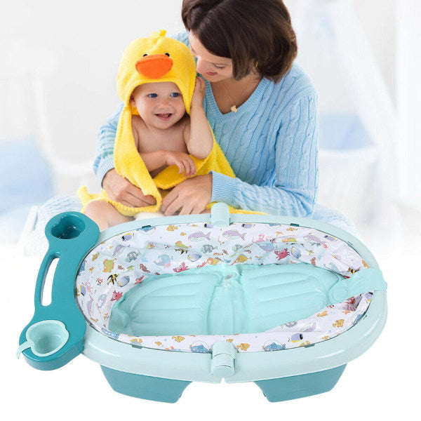 Foldable Baby Bath Tub - Blue