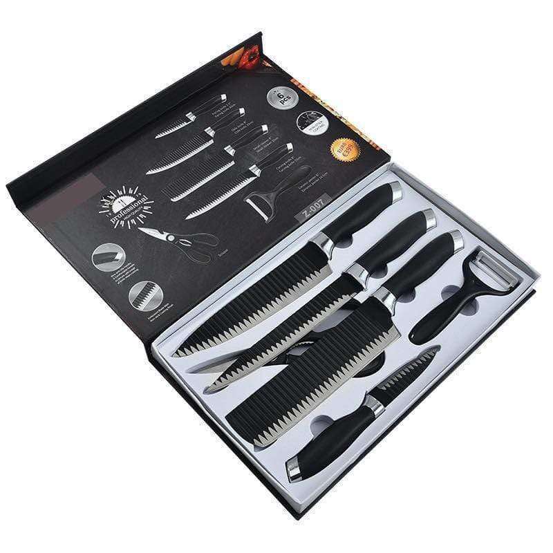 6 Pcs Professional Knives Set