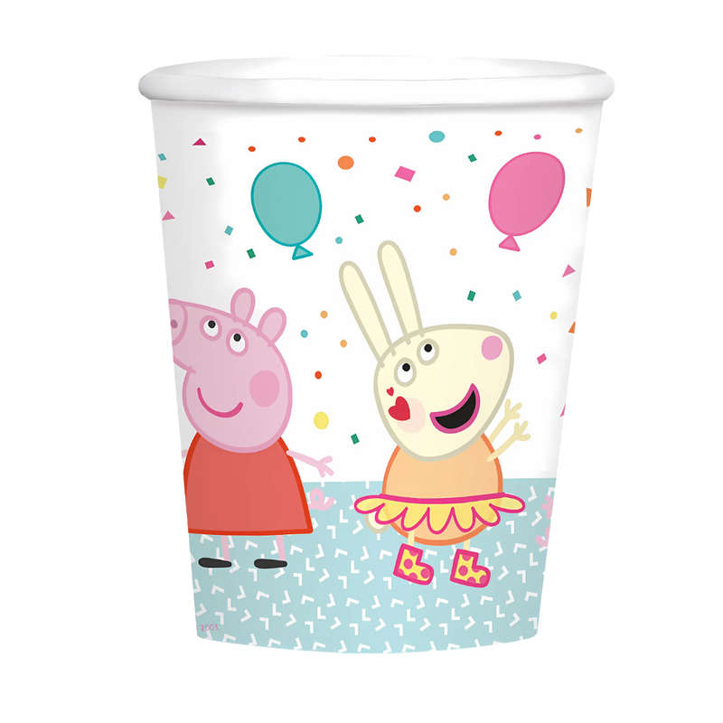 Peppa Pig Cups Set of 8