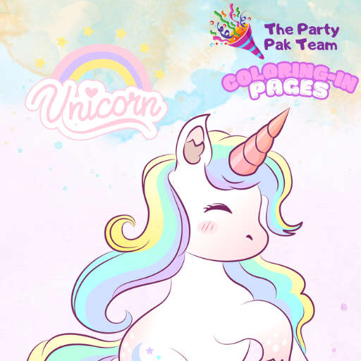 Unicorn Coloring Pages