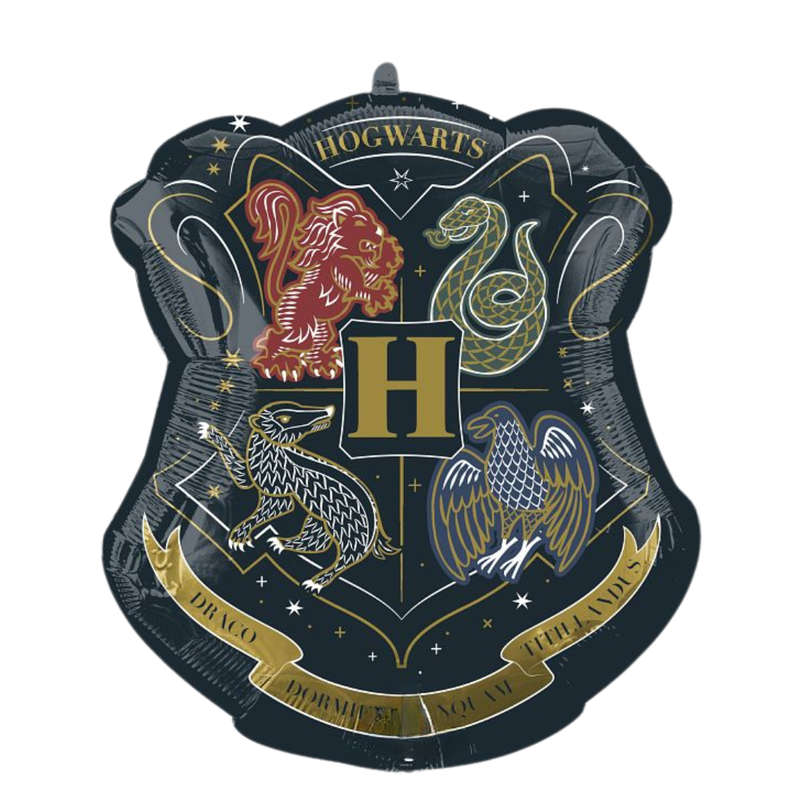 Harry Potter Hogwarts Crest Large SuperShape Foil Balloon