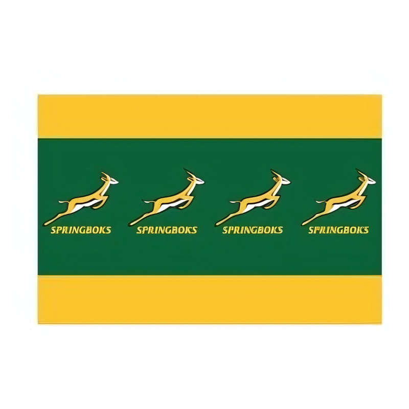 Springbok Themed Paper Tablecloth  180x120cm
