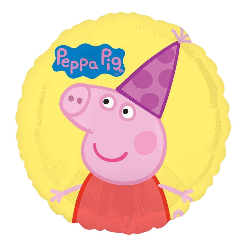 Peppa Pig Yellow 18-Inch Foil Balloon