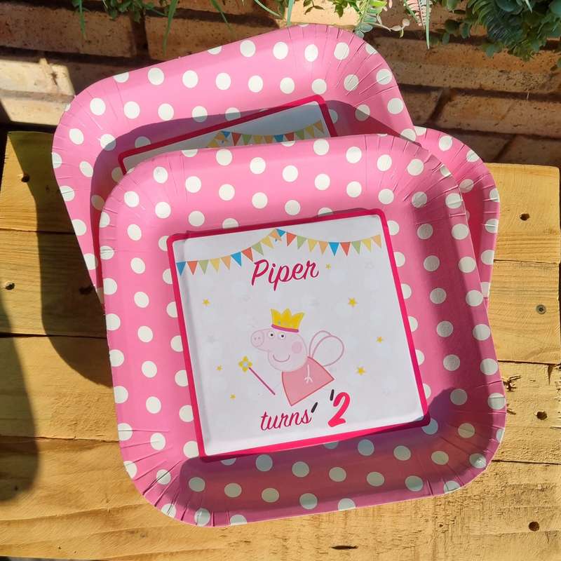 Peppa Pig Paper Plates Set of 10
