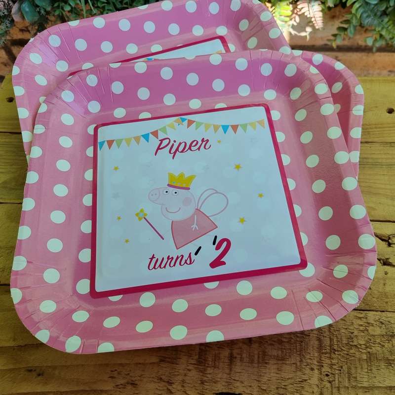 Peppa Pig Paper Plates Set of 10