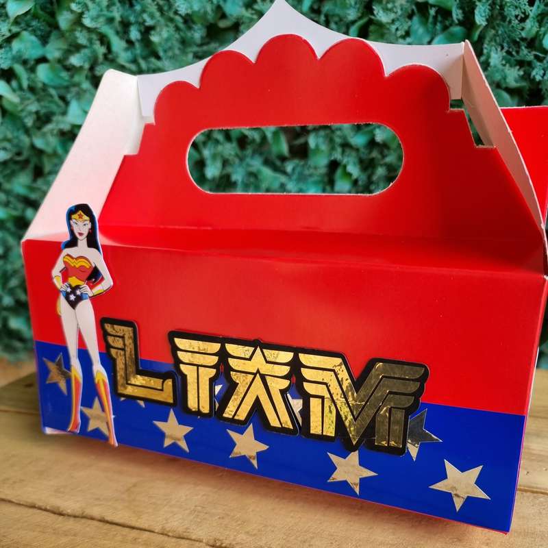 WONDER WOMAN PARTY PACK 5 BOXES