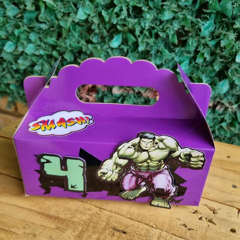 HULK PARTY PACK 5 BOXES Purple