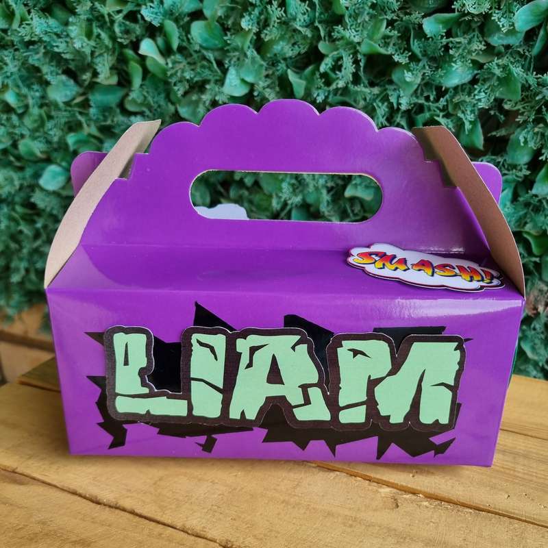 HULK PARTY PACK 5 BOXES Purple