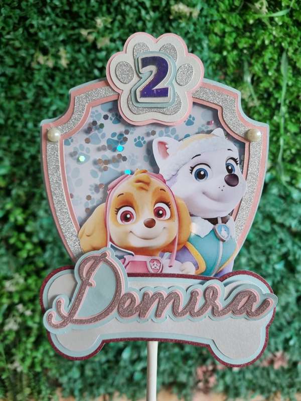 PAW PATROL GIRL SKYE EVEREST CAKE TOPPER