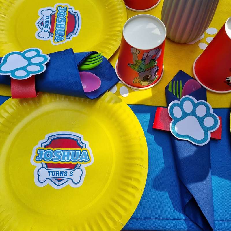 Kiddies Table and Chair Setup for 6