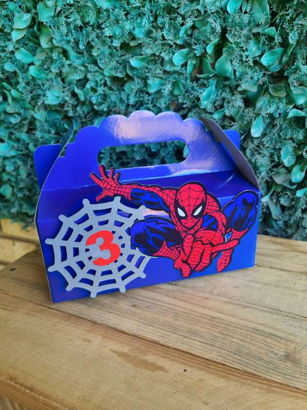 SPIDERMAN PARTY PACK 5 BOXES