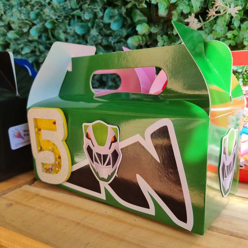 POWER RANGERS PARTY PACK 5 BOXES