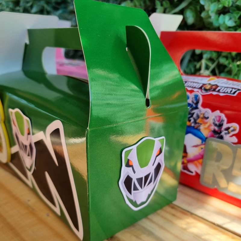 POWER RANGERS PARTY PACK 5 BOXES
