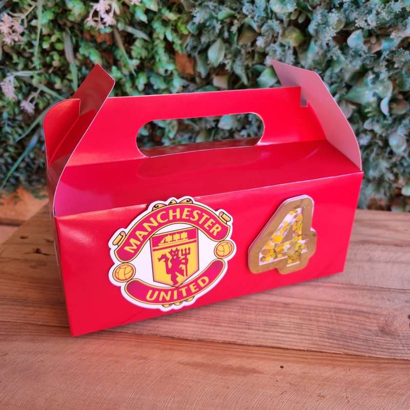 MANCHESTER UNITED PARTY PACK 5 BOXES