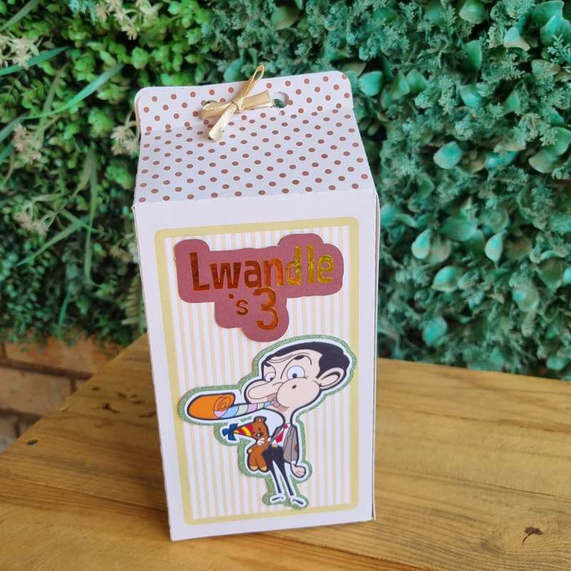 MR BEAN MILK BOX PARTY PACKS BOX