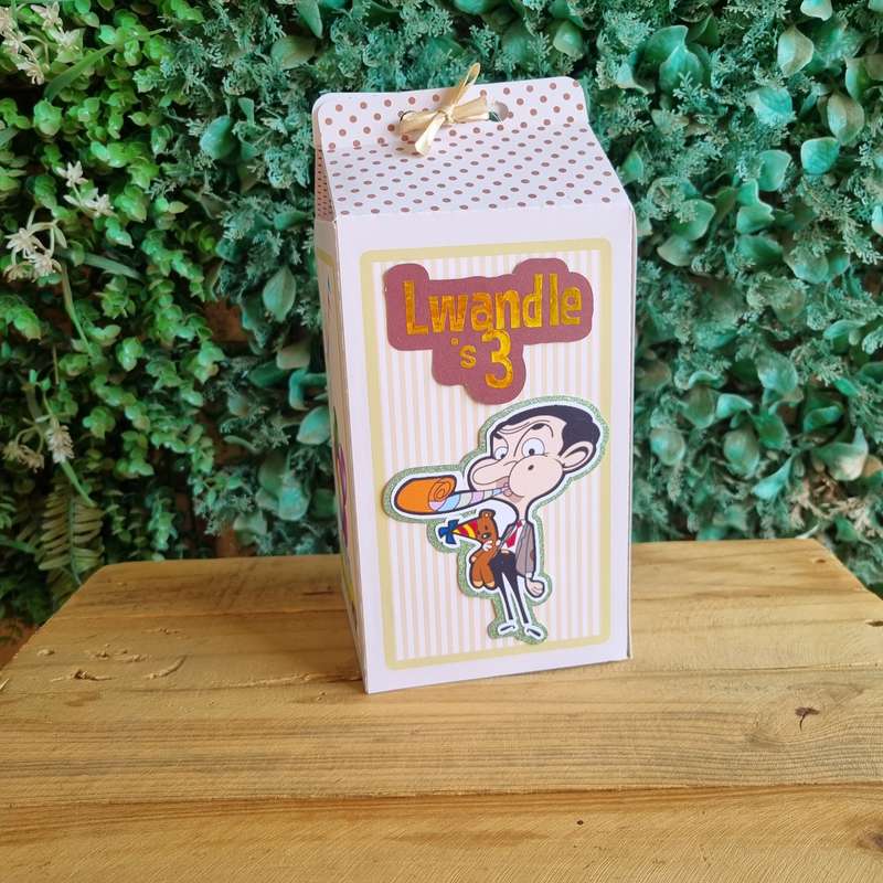 MR BEAN MILK BOX PARTY PACKS BOX