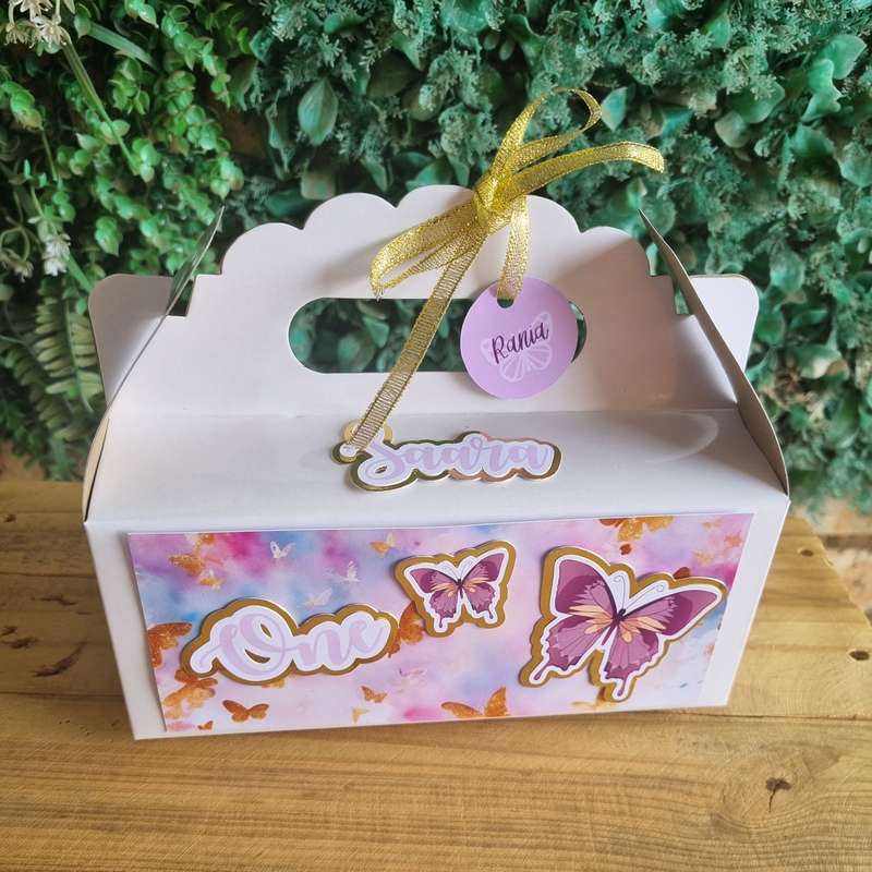 PASTEL RAINBOW BUTTERFLY PARTY PACK 5 BOXES