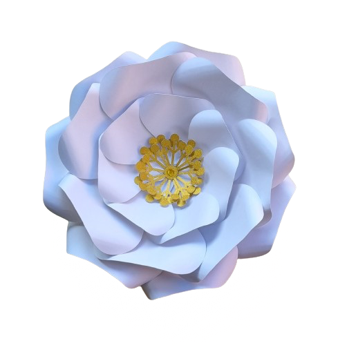DO IT YOURSELF SINGLE LARGE PAPER FLOWER, Nursery paper flowers, nursery decor,  paper flowers ba...