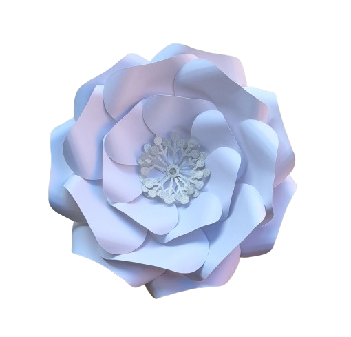 DO IT YOURSELF SINGLE LARGE PAPER FLOWER, Nursery paper flowers, nursery decor,  paper flowers ba...