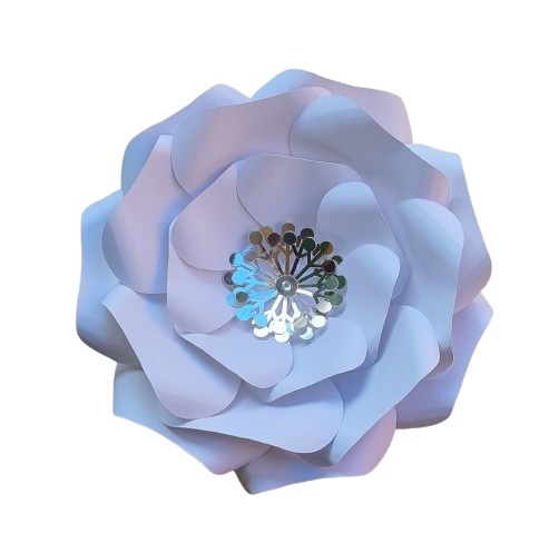 DO IT YOURSELF SINGLE LARGE PAPER FLOWER, Nursery paper flowers, nursery decor,  paper flowers ba...