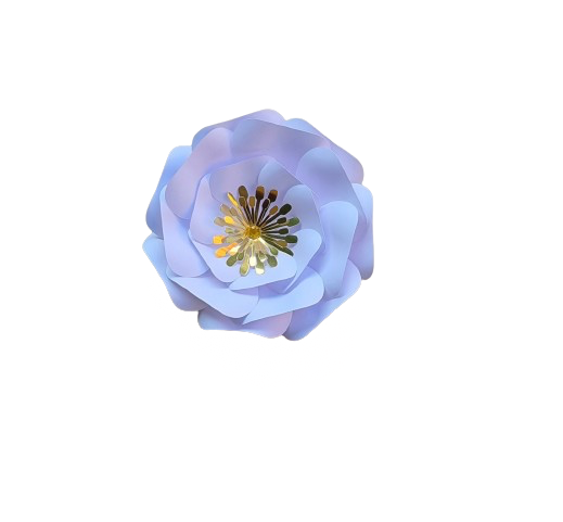 DO IT YOURSELF SINGLE SMALL PAPER FLOWER, Nursery paper flowers, nursery decor,  paper flowers ba...