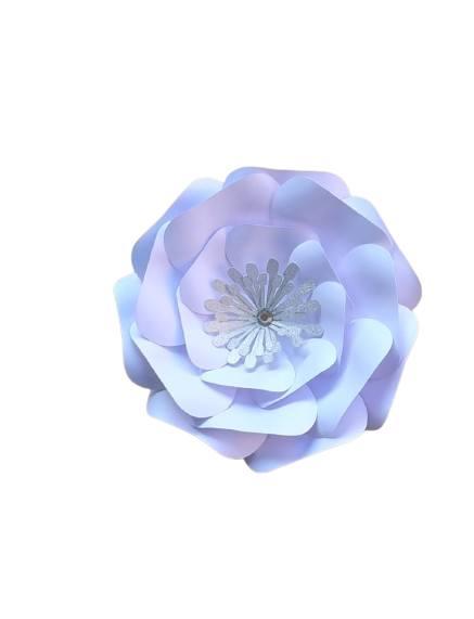 DO IT YOURSELF SINGLE SMALL PAPER FLOWER, Nursery paper flowers, nursery decor,  paper flowers ba...