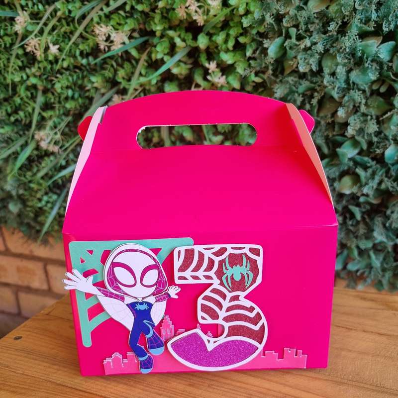 SPIDERGIRL PARTY PACK 5 BOXES