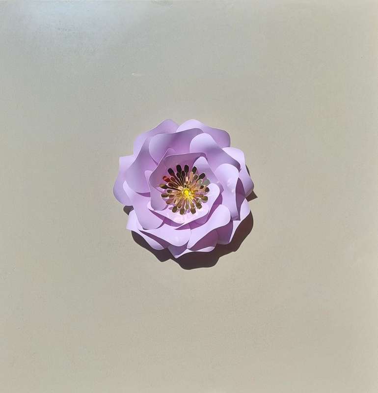 DO IT YOURSELF SINGLE SMALL PAPER FLOWER, Nursery paper flowers, nursery decor,  paper flowers ba...