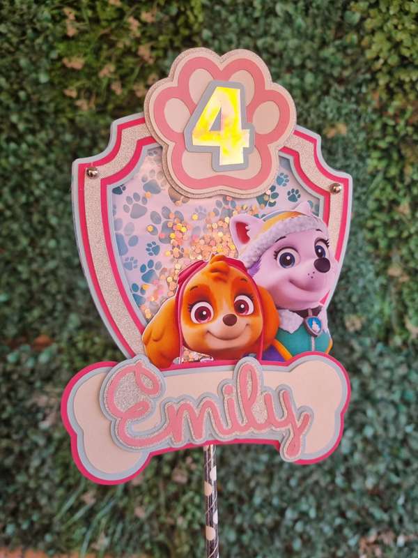 PAW PATROL GIRL SKYE EVEREST CAKE TOPPER