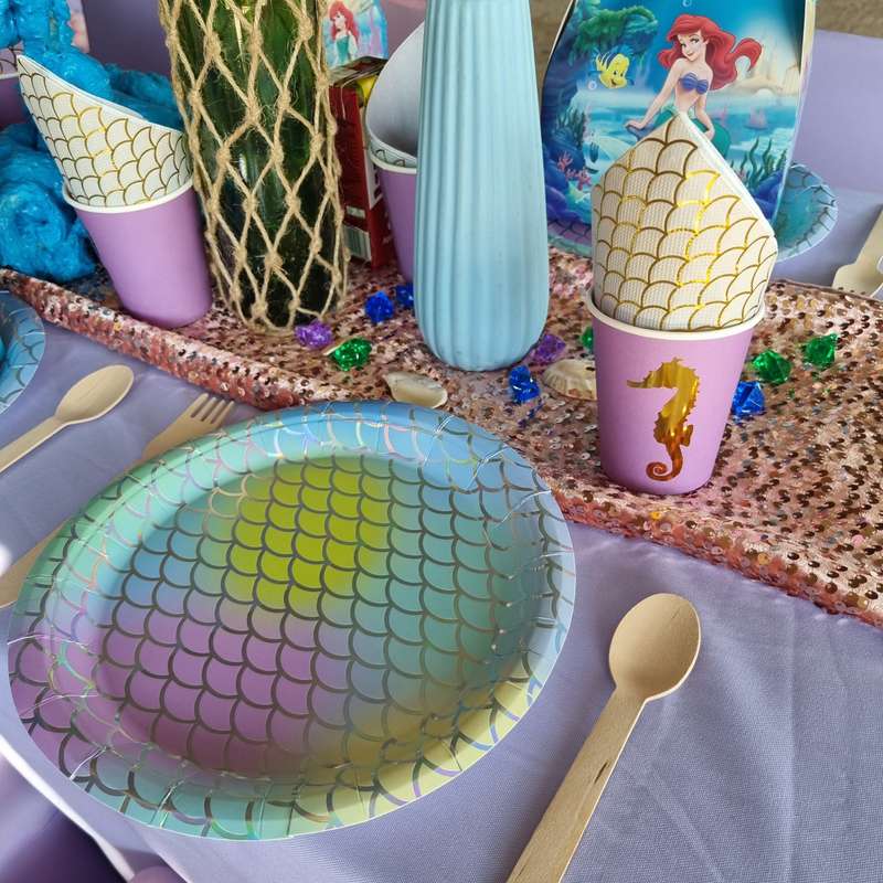Kiddies Table and Chair Setup for 6