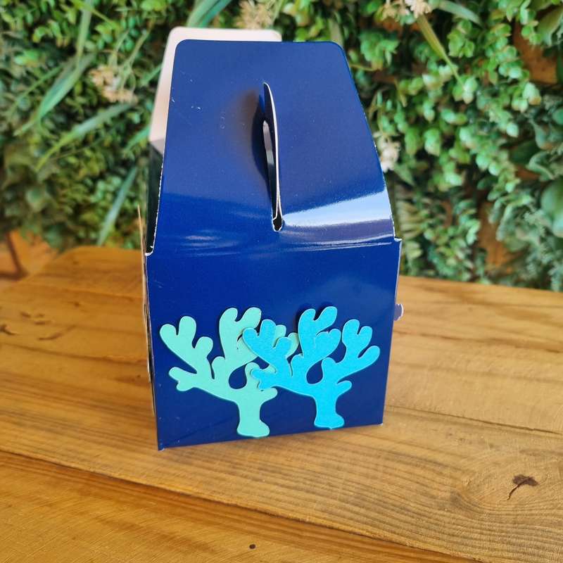 MERMAID  PARTY PACK 5 BOXES Dark Blue Navy