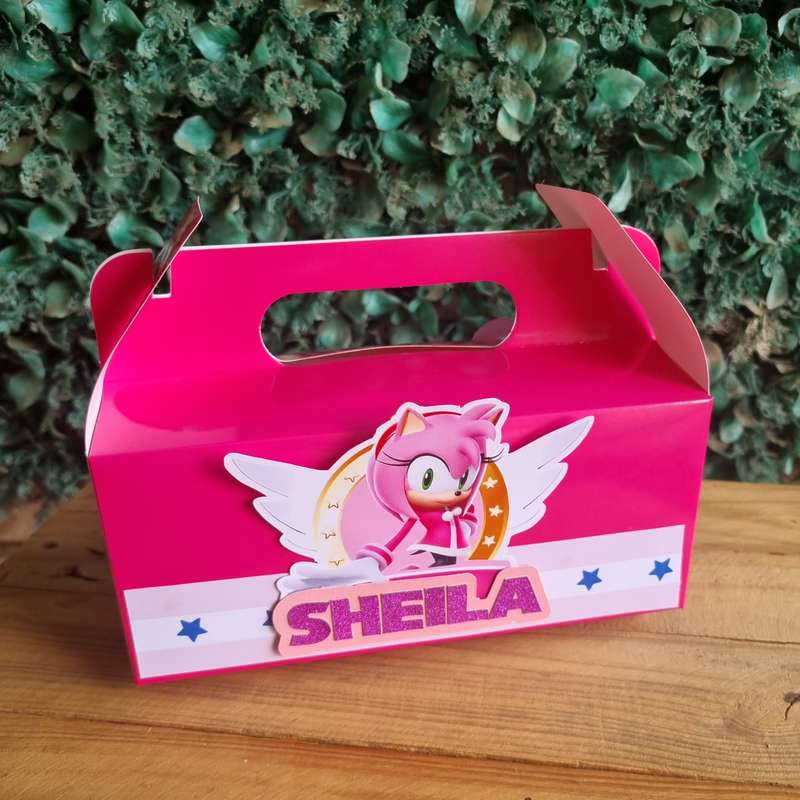 SONIC'S AMY ROSE PARTY PACK 5 BOXES