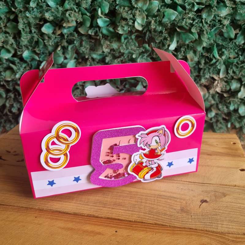 SONIC'S AMY ROSE PARTY PACK 5 BOXES